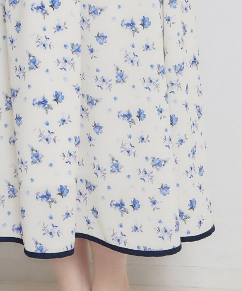 Couture Brooch / クチュールブローチ ロング・マキシ丈ワンピース | 【着映え】水彩フラワーワンピース | 詳細25