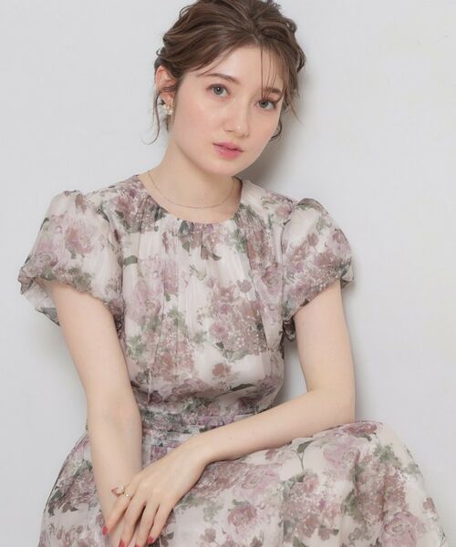 Couture Brooch / クチュールブローチ ロング・マキシ丈ワンピース | オーガンフルールワンピース | 詳細9