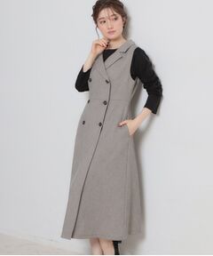 Couture Brooch / クチュールブローチ ロング・マキシ丈ワンピース | リネンライクサマツイワンピース