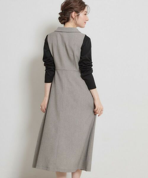 Couture Brooch / クチュールブローチ ロング・マキシ丈ワンピース | リネンライクサマツイワンピース | 詳細12