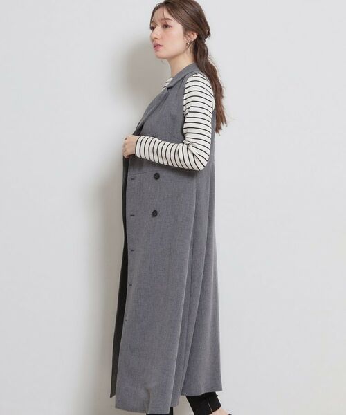 Couture Brooch / クチュールブローチ ロング・マキシ丈ワンピース | リネンライクサマツイワンピース | 詳細5