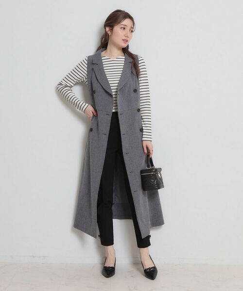 Couture Brooch / クチュールブローチ ロング・マキシ丈ワンピース | リネンライクサマツイワンピース | 詳細7