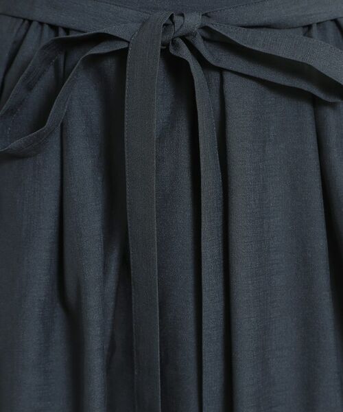 Couture Brooch / クチュールブローチ ロング・マキシ丈スカート | パレットボイル細リボン付きスカート | 詳細28