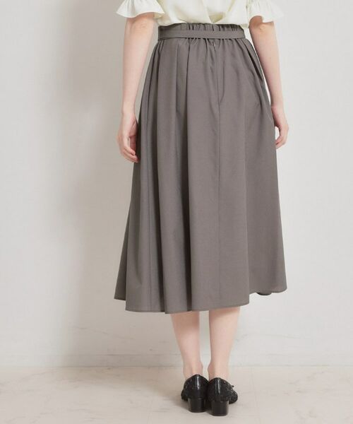Couture Brooch / クチュールブローチ ロング・マキシ丈スカート | パレットボイル細リボン付きスカート | 詳細3