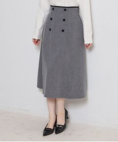 Couture Brooch / クチュールブローチ スカート | リネンライクサマツイスカート