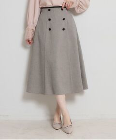 Couture Brooch / クチュールブローチ スカート | リネンライクサマツイスカート