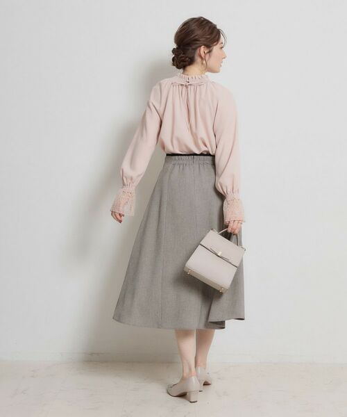 Couture Brooch / クチュールブローチ スカート | リネンライクサマツイスカート | 詳細12
