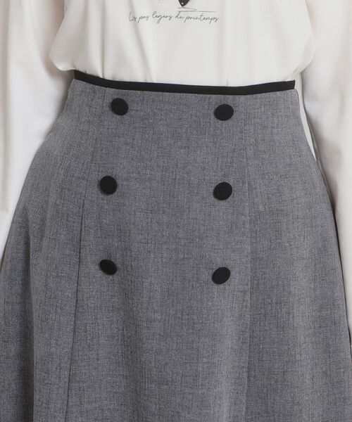 Couture Brooch / クチュールブローチ スカート | リネンライクサマツイスカート | 詳細18
