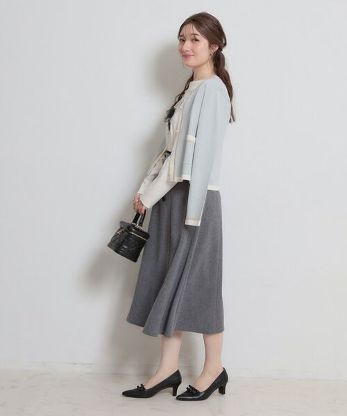 Couture Brooch / クチュールブローチ スカート | リネンライクサマツイスカート | 詳細5