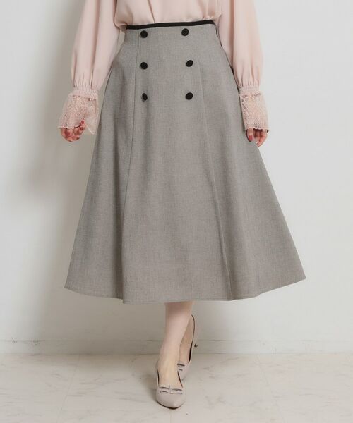 Couture Brooch / クチュールブローチ スカート | リネンライクサマツイスカート | 詳細8