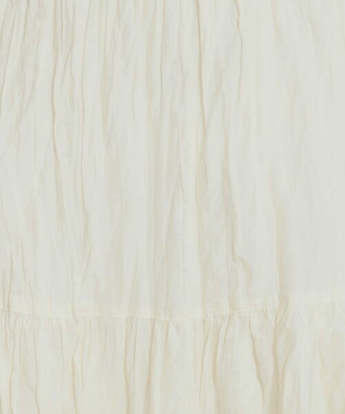Couture Brooch / クチュールブローチ ロング・マキシ丈スカート | 綿ローンティアードスカート | 詳細14
