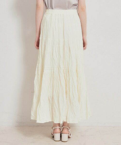 Couture Brooch / クチュールブローチ ロング・マキシ丈スカート | 綿ローンティアードスカート | 詳細17