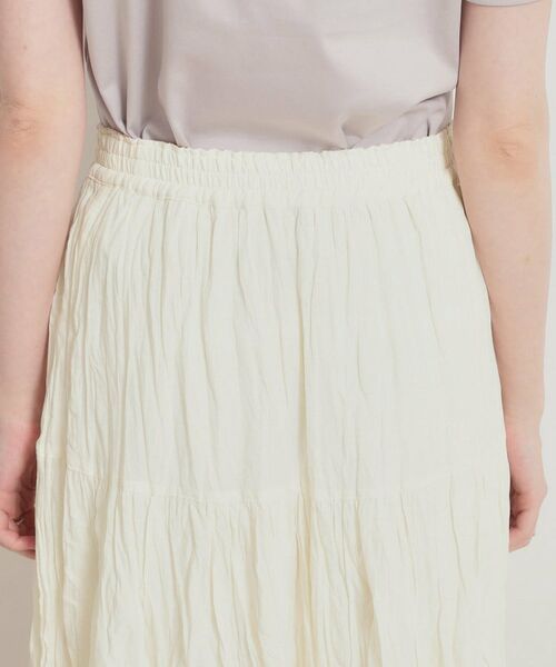 Couture Brooch / クチュールブローチ ロング・マキシ丈スカート | 綿ローンティアードスカート | 詳細19