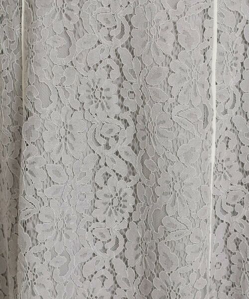 Couture Brooch / クチュールブローチ ロング・マキシ丈スカート | 【洗える】コードフラワーレース スカート | 詳細21