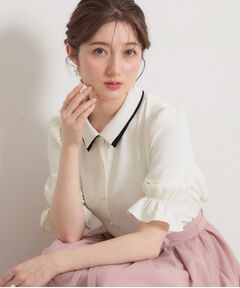 Couture Brooch / クチュールブローチ シャツ・ブラウス | ダブルカラーブラウス