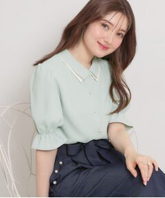 Couture Brooch / クチュールブローチ シャツ・ブラウス | ダブルカラーブラウス