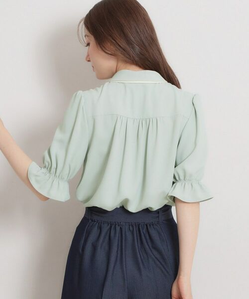 Couture Brooch / クチュールブローチ シャツ・ブラウス | ダブルカラーブラウス | 詳細10