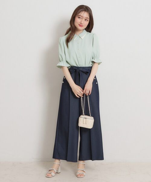 Couture Brooch / クチュールブローチ シャツ・ブラウス | ダブルカラーブラウス | 詳細11