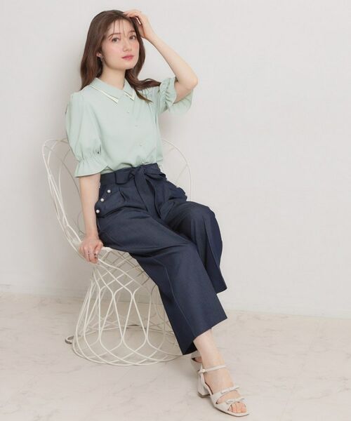 Couture Brooch / クチュールブローチ シャツ・ブラウス | ダブルカラーブラウス | 詳細14