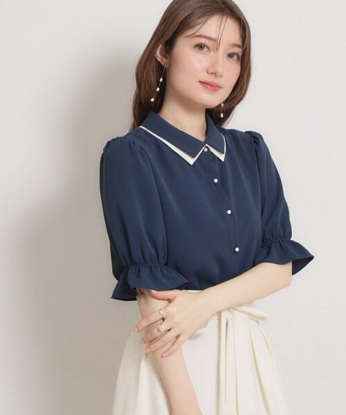 Couture Brooch / クチュールブローチ シャツ・ブラウス | ダブルカラーブラウス | 詳細16