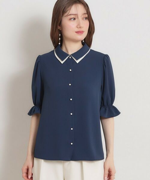 Couture Brooch / クチュールブローチ シャツ・ブラウス | ダブルカラーブラウス | 詳細23