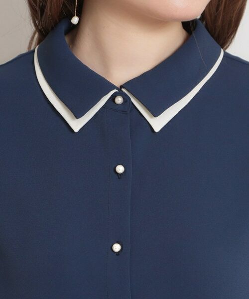 Couture Brooch / クチュールブローチ シャツ・ブラウス | 【通勤】ダブルカラー ブラウス | 詳細30