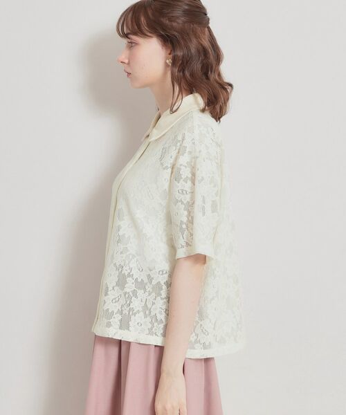 Couture Brooch / クチュールブローチ シャツ・ブラウス | フラワーエンブロイダリーブラウス | 詳細16