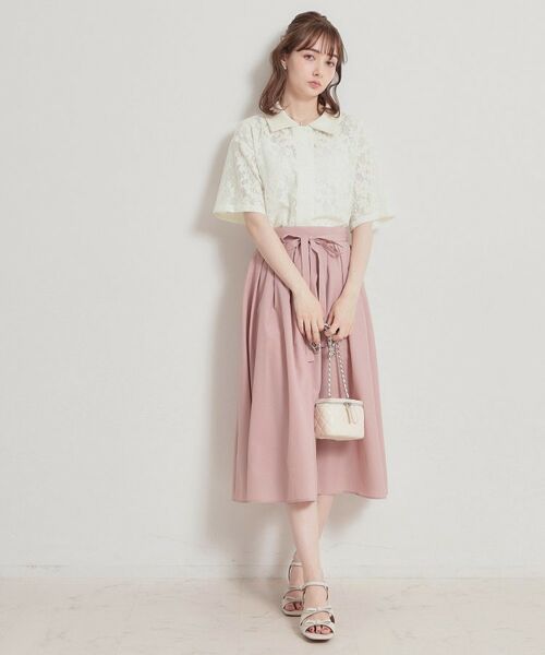 Couture Brooch / クチュールブローチ シャツ・ブラウス | フラワーエンブロイダリーブラウス | 詳細4