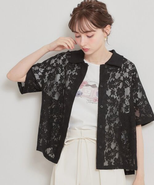 Couture Brooch / クチュールブローチ シャツ・ブラウス | フラワーエンブロイダリーブラウス | 詳細8