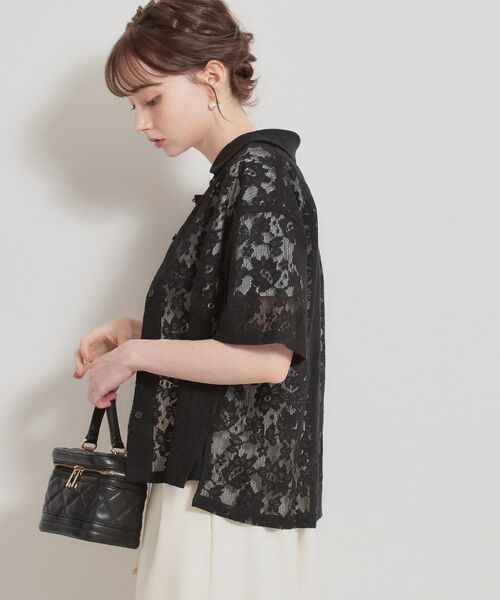 Couture Brooch / クチュールブローチ シャツ・ブラウス | フラワーエンブロイダリーブラウス | 詳細9