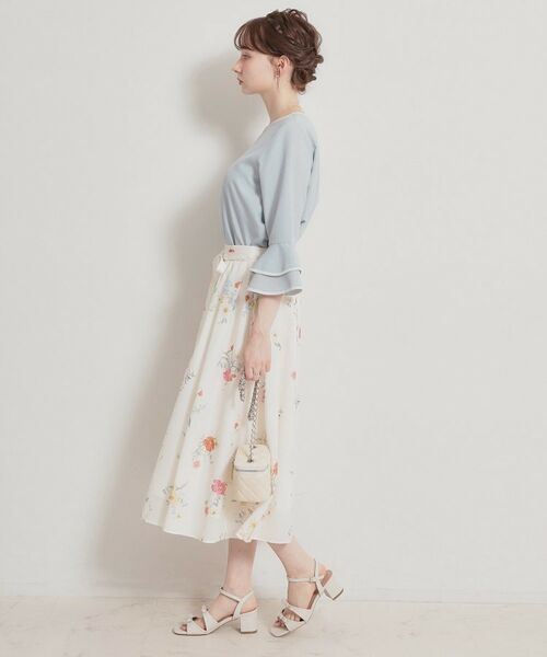 Couture Brooch / クチュールブローチ シャツ・ブラウス | 配色ラッフルブラウス | 詳細12