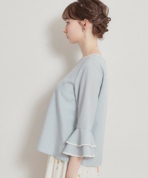 Couture Brooch / クチュールブローチ シャツ・ブラウス | 配色ラッフルブラウス | 詳細23