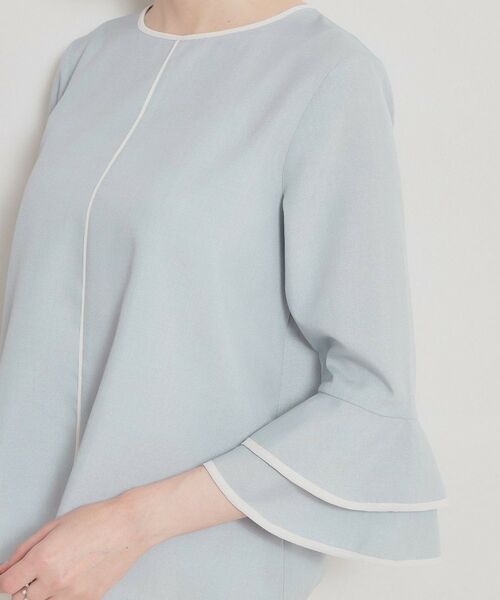 Couture Brooch / クチュールブローチ シャツ・ブラウス | 配色ラッフルブラウス | 詳細27