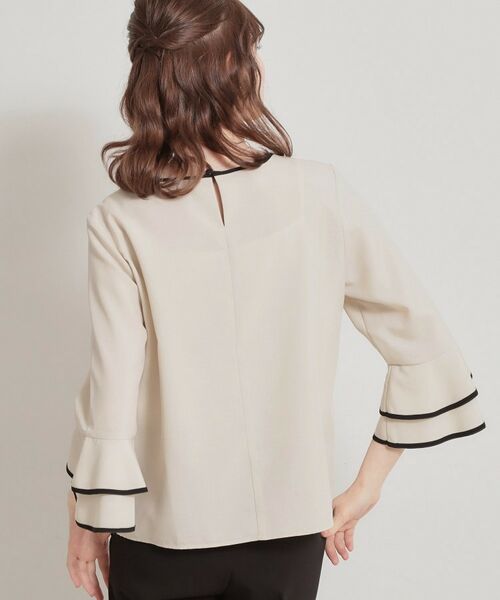 Couture Brooch / クチュールブローチ シャツ・ブラウス | 配色ラッフルブラウス | 詳細3