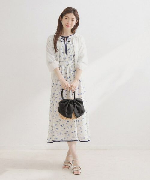 Couture Brooch / クチュールブローチ ハンドバッグ | BIGリボン付きラタンバッグ | 詳細2