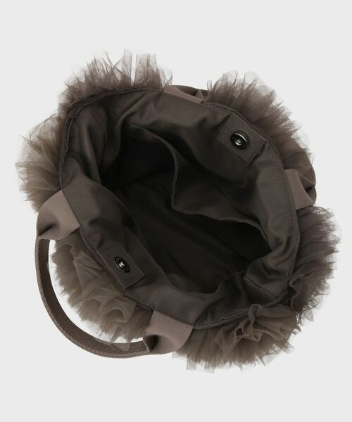 Couture Brooch / クチュールブローチ ハンドバッグ | チュールフリルかごバッグ | 詳細11