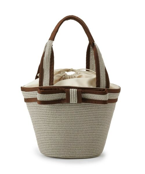 Couture Brooch / クチュールブローチ トートバッグ | リボンペーパートート | 詳細9