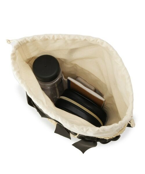 Couture Brooch / クチュールブローチ トートバッグ | グログランリボンモチーフトート | 詳細17