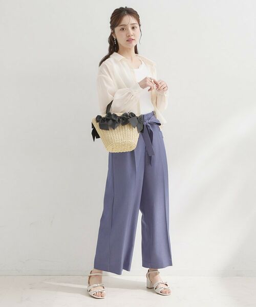 Couture Brooch / クチュールブローチ トートバッグ | グログランリボンモチーフトート | 詳細2