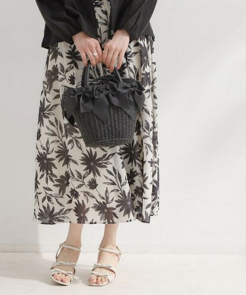 Couture Brooch / クチュールブローチ トートバッグ | グログランリボンモチーフトート | 詳細3