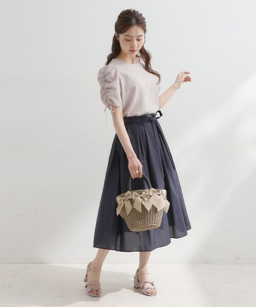 Couture Brooch / クチュールブローチ トートバッグ | グログランリボンモチーフトート | 詳細6