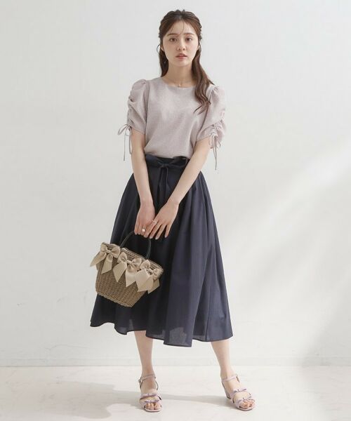 Couture Brooch / クチュールブローチ トートバッグ | グログランリボンモチーフトート | 詳細7