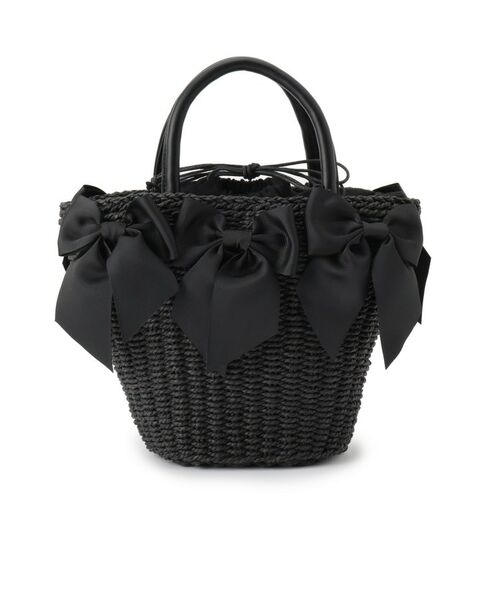 Couture Brooch / クチュールブローチ トートバッグ | グログランリボンモチーフトート | 詳細8