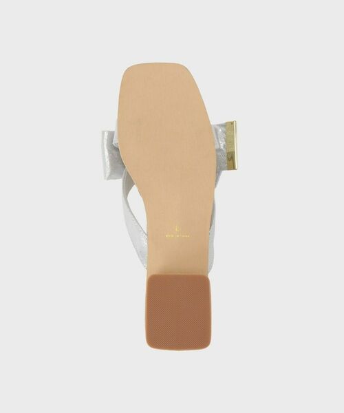 Couture Brooch / クチュールブローチ サンダル | リボンクリアヒールサンダル | 詳細5