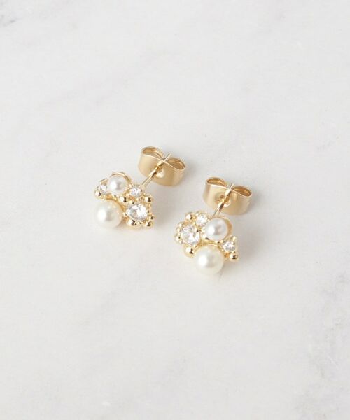 Couture Brooch / クチュールブローチ ピアス・イヤリング | パール調ビジューピアス | 詳細1