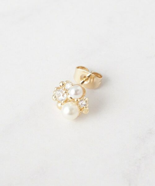 Couture Brooch / クチュールブローチ ピアス・イヤリング | パール調ビジューピアス | 詳細2