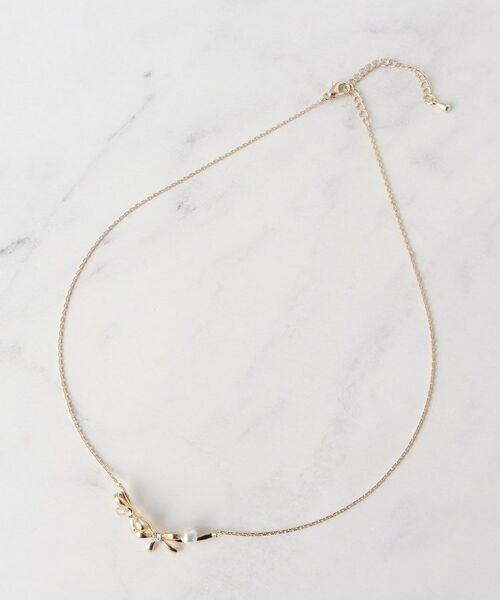 Couture Brooch / クチュールブローチ ネックレス・ペンダント・チョーカー | レディリボンパール調ネックレス | 詳細1