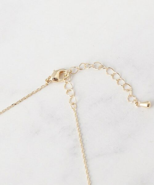 Couture Brooch / クチュールブローチ ネックレス・ペンダント・チョーカー | スクエアビジューネックレス | 詳細3