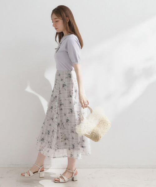 Couture Brooch / クチュールブローチ ニット・セーター | フリルポロ衿ニット | 詳細13