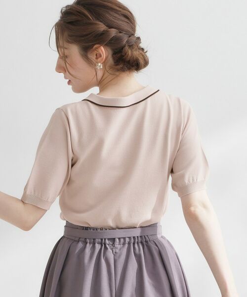 Couture Brooch / クチュールブローチ ニット・セーター | フリルポロ衿ニット | 詳細18